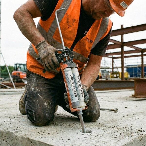 Kiedy warto wybrać kotwę winyloestrową do prac budowlanych?